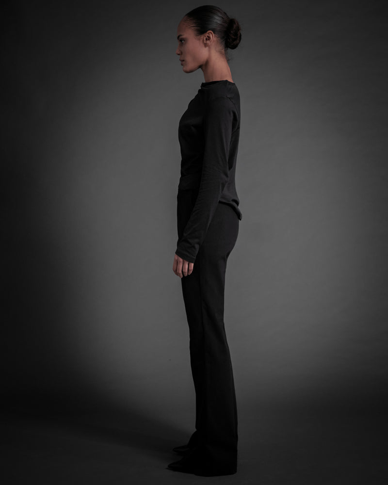 Draped Longsleeve Top