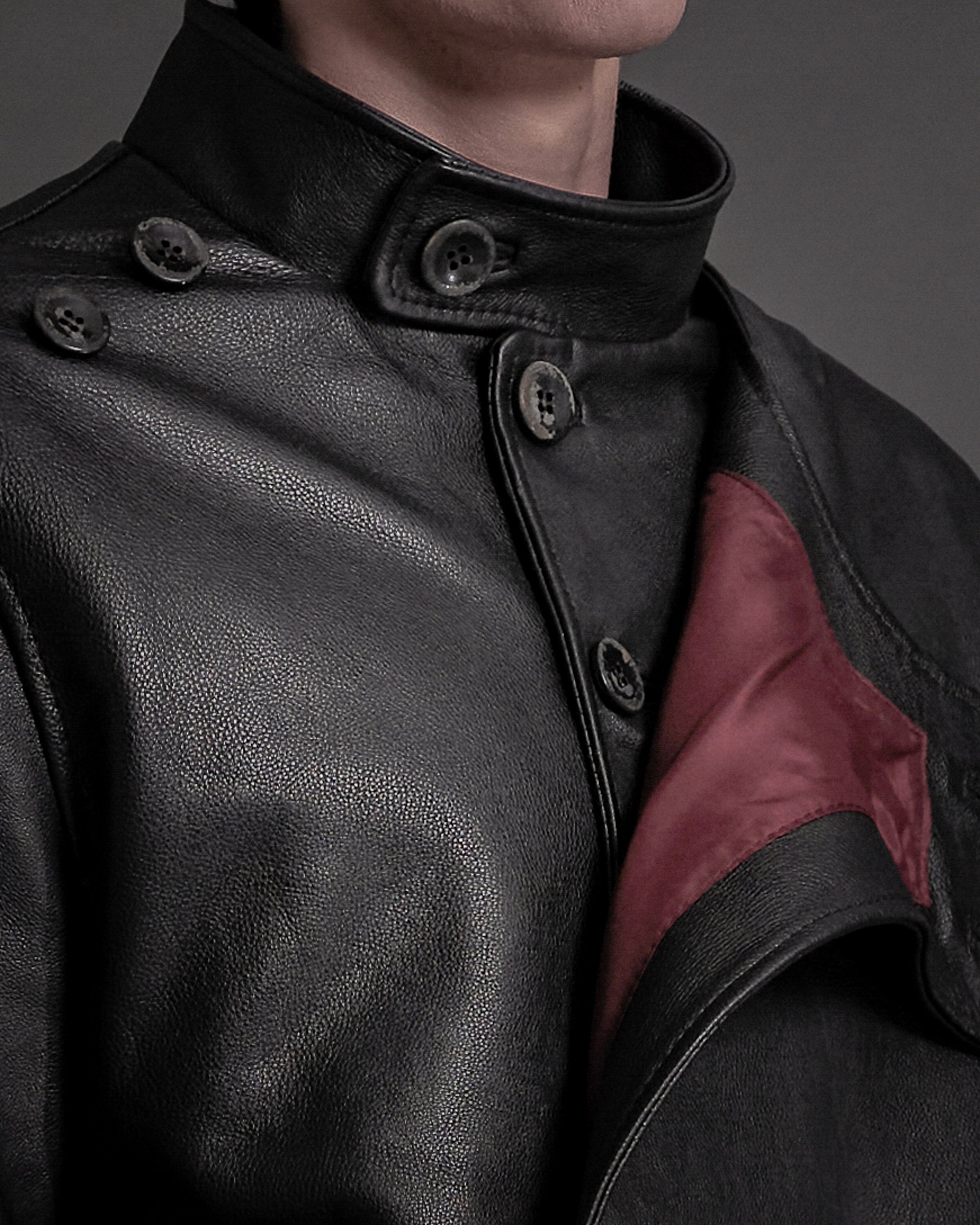 Peeled Leather Jacket