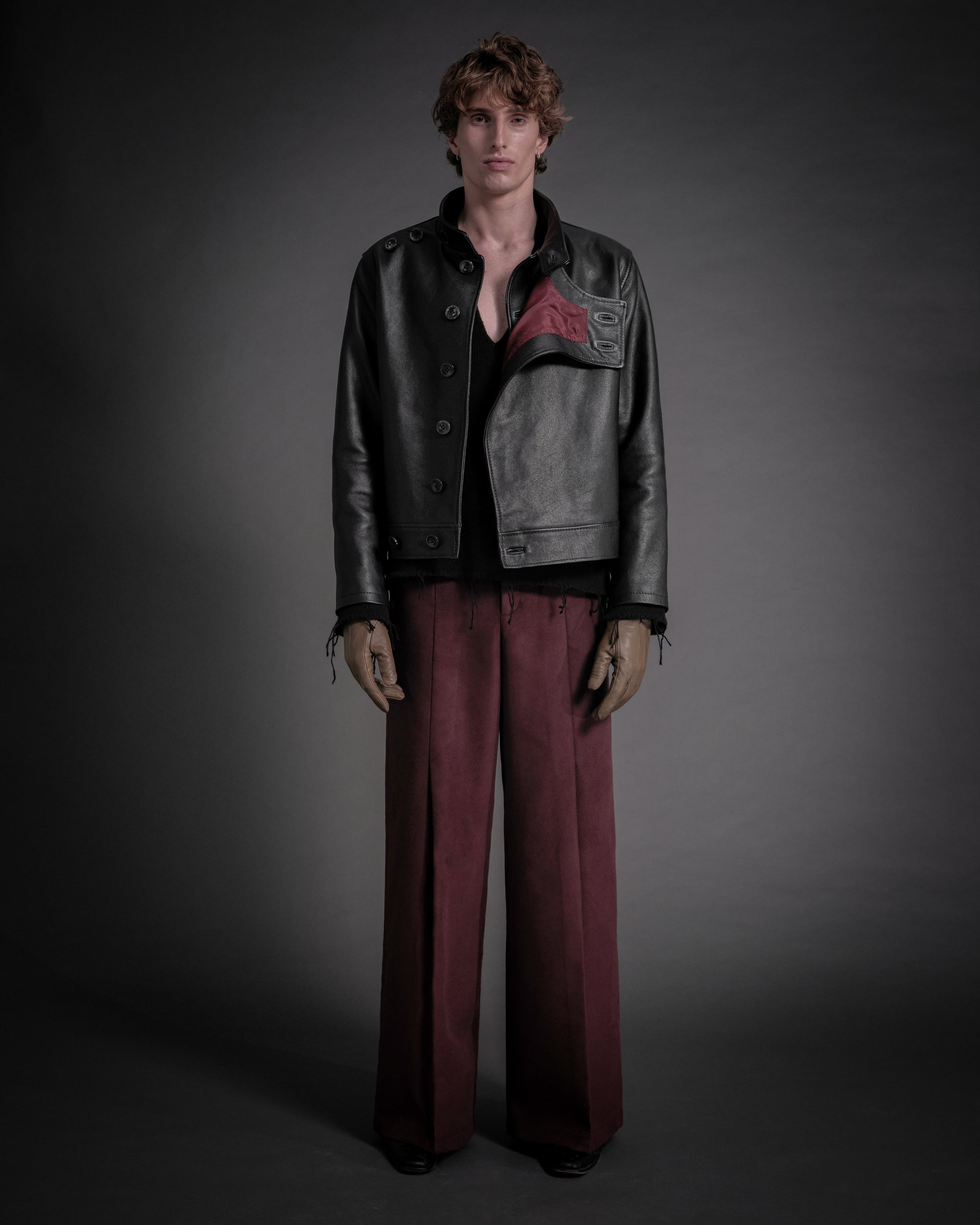 Peeled Leather Jacket