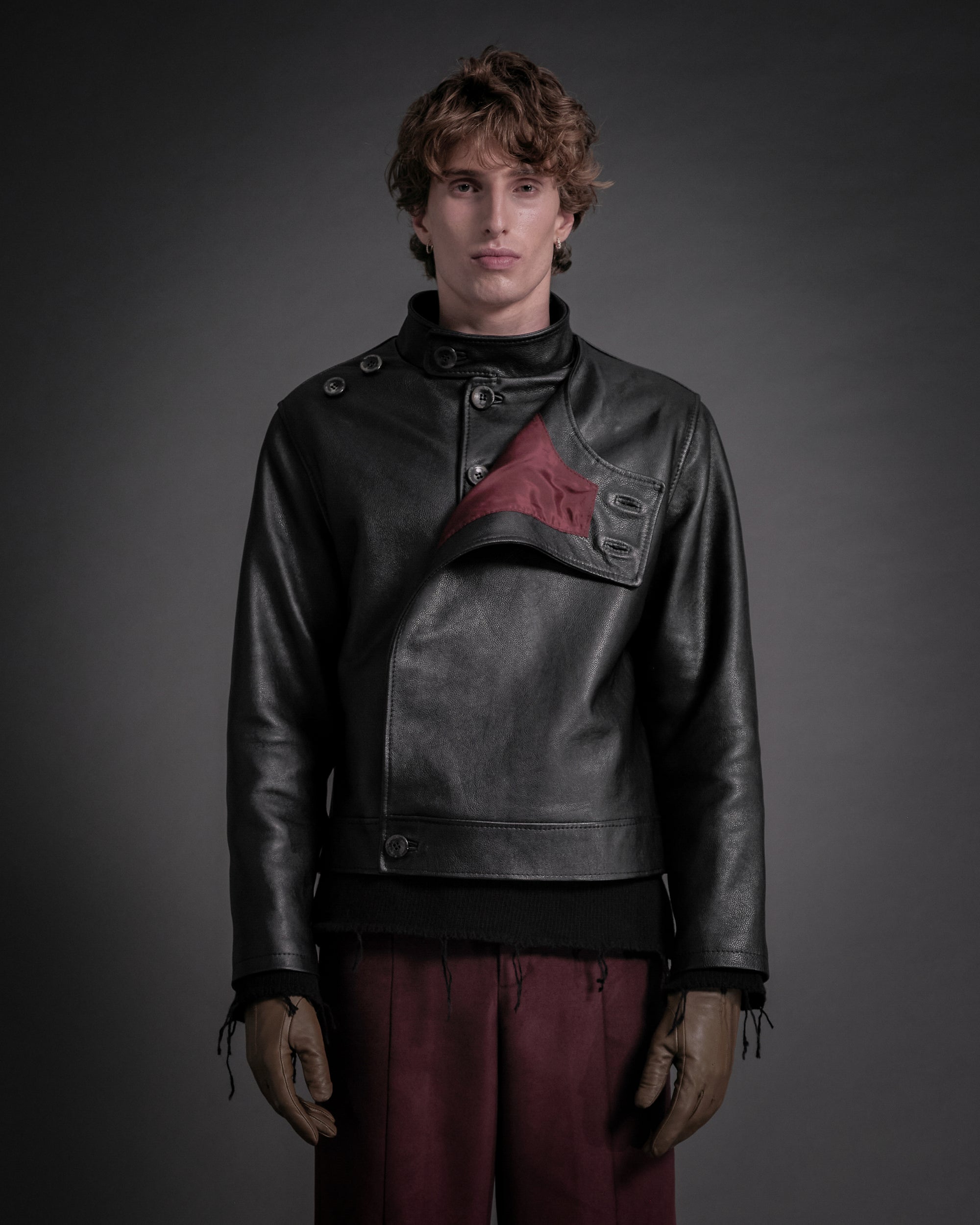 Peeled Leather Jacket