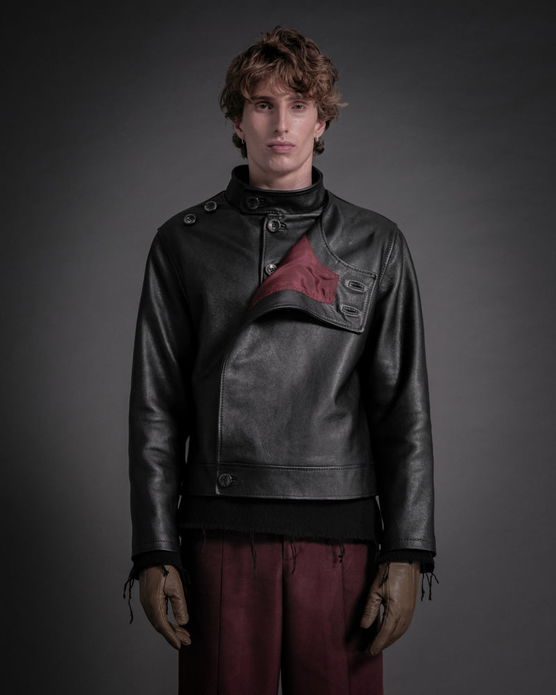 Peeled Leather Jacket