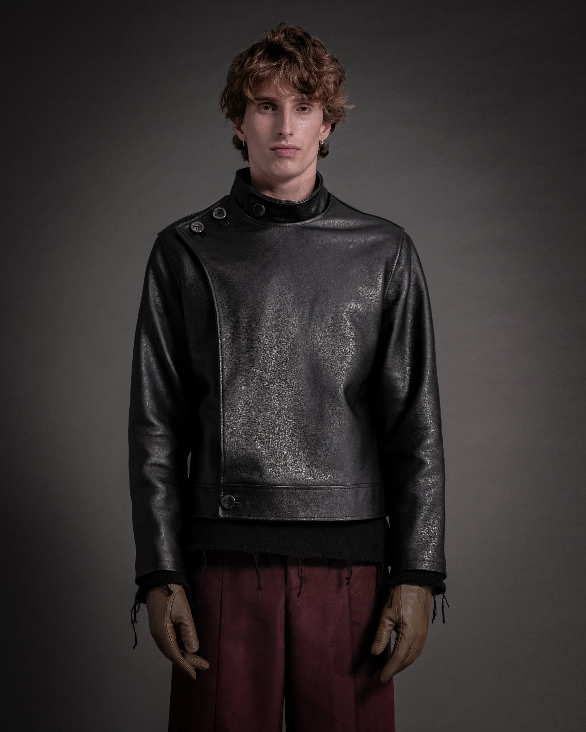 Peeled Leather Jacket