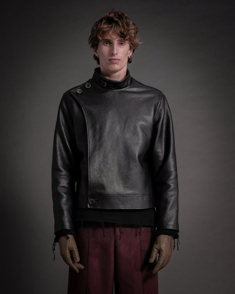 Peeled Leather Jacket