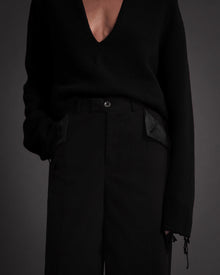 Pleated Wide Trouser