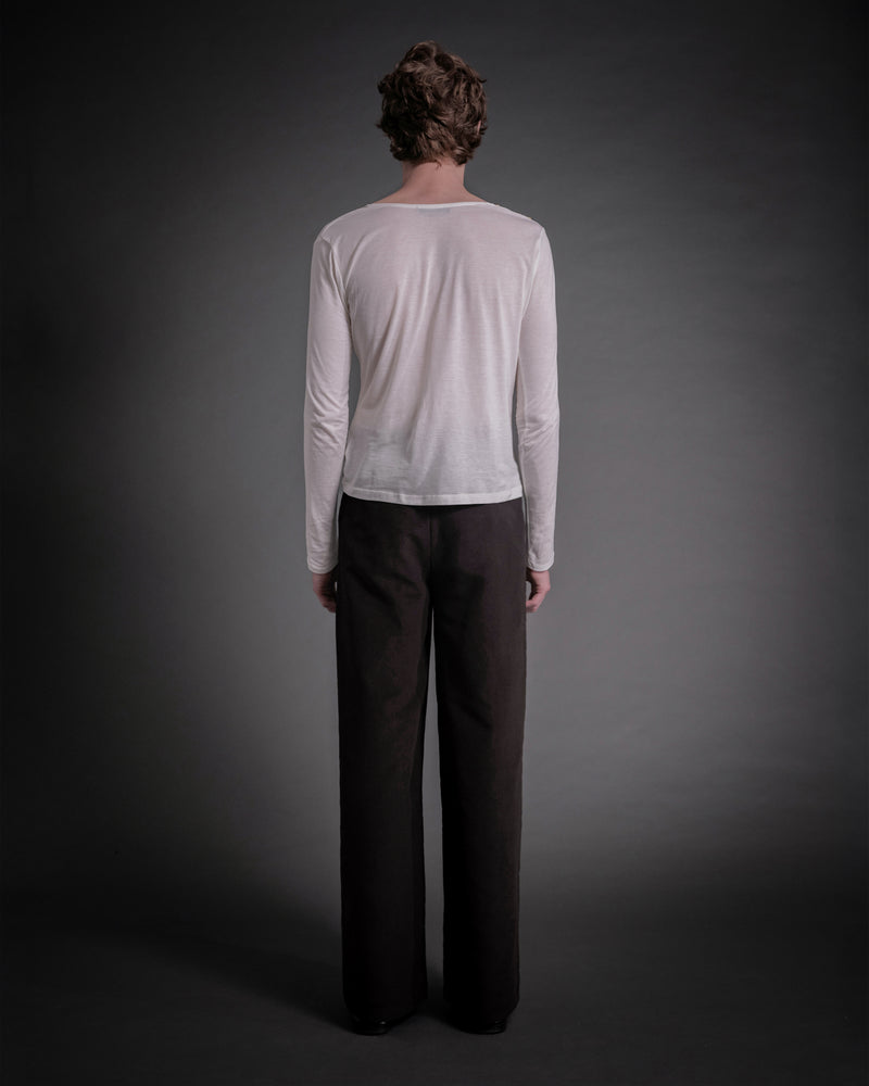 Draped Longsleeve Top