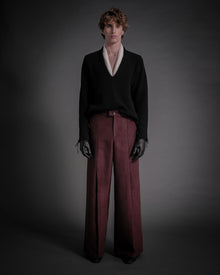 Pleated Wide Trouser