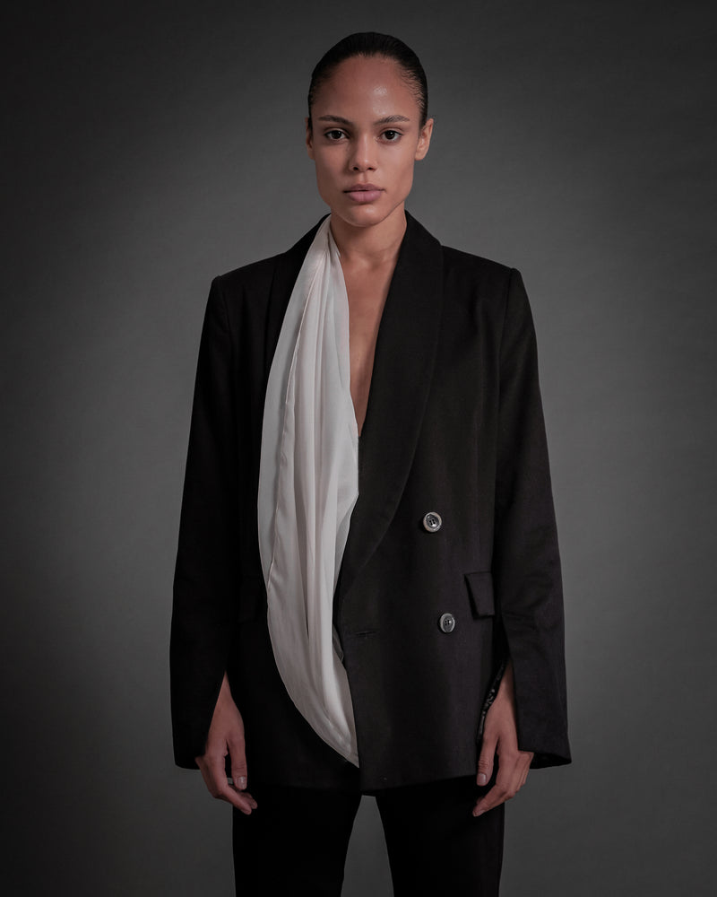 Scarf Blazer
