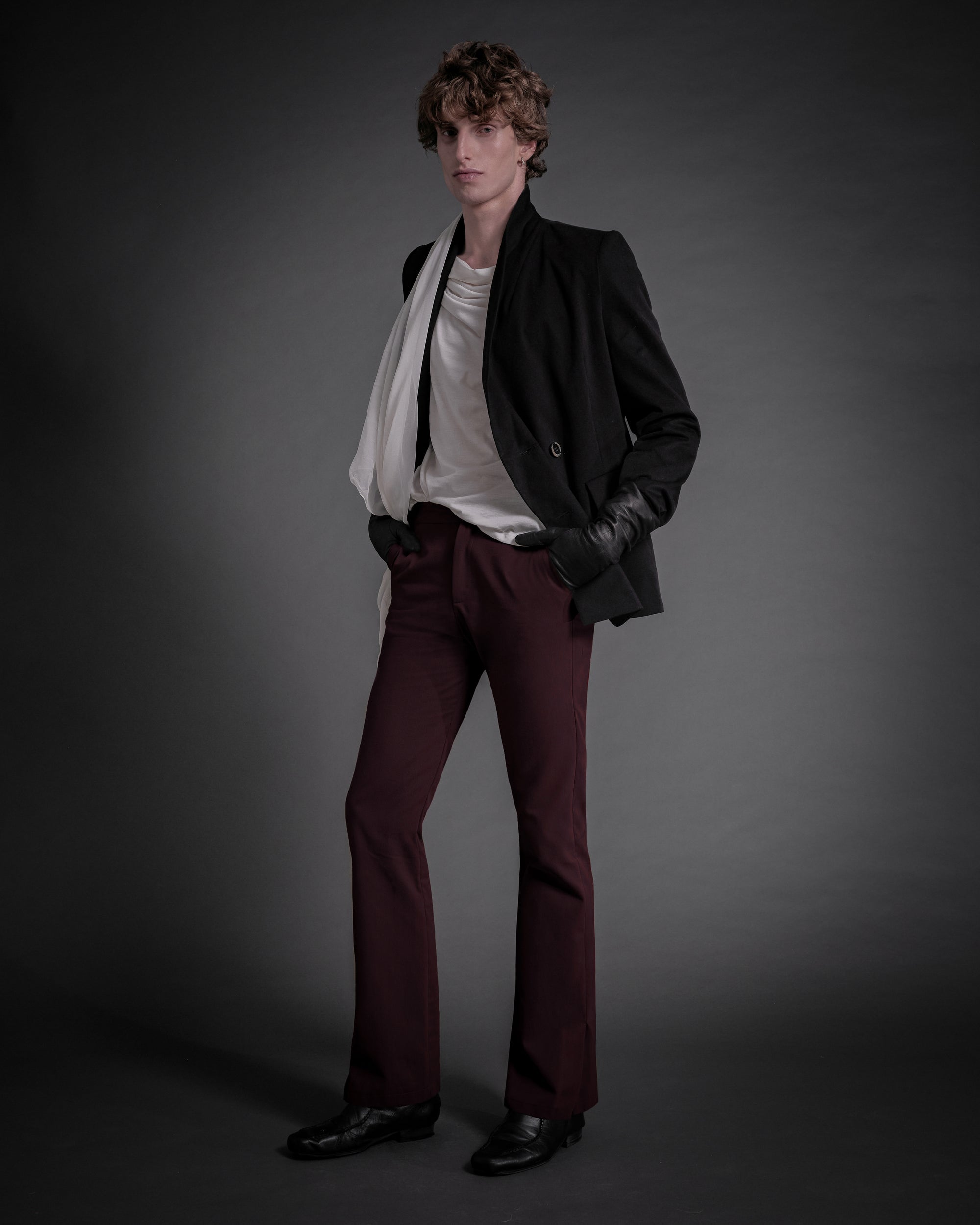 Slit Bootcut Trouser