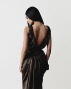 Gathered Tank Top Dress