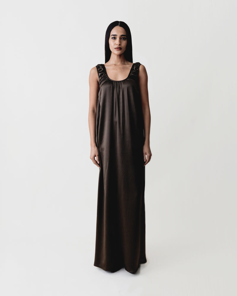 Gathered Tank Top Dress