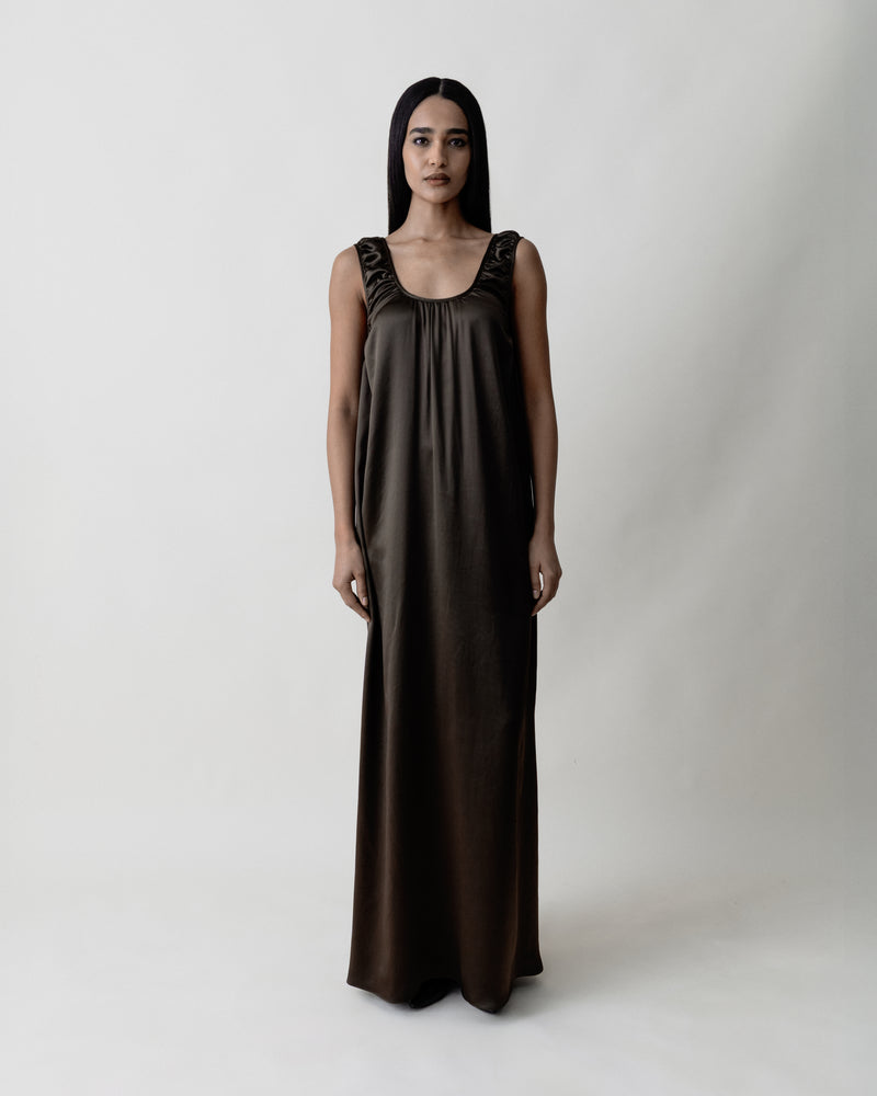 Gathered Tank Top Dress