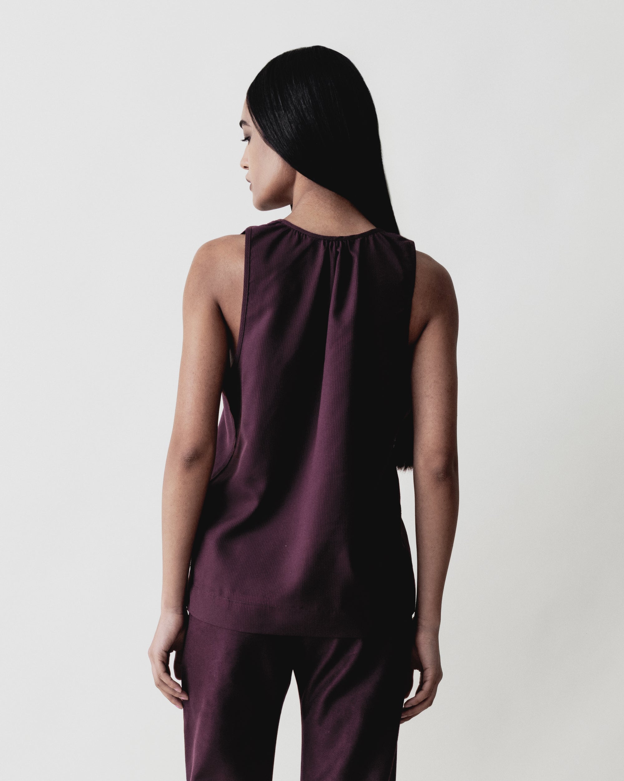 Gathered Tank Top