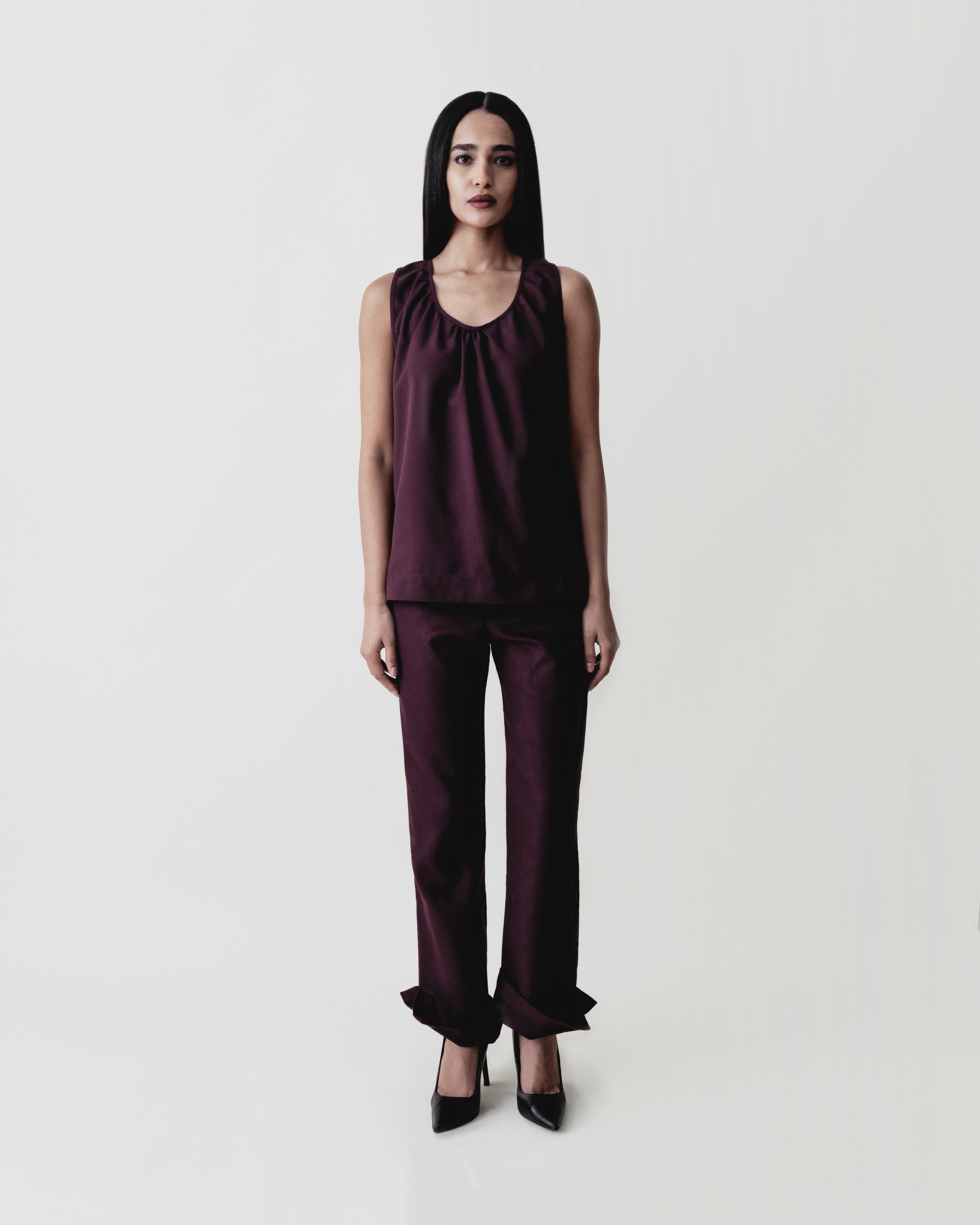 Gathered Tank Top