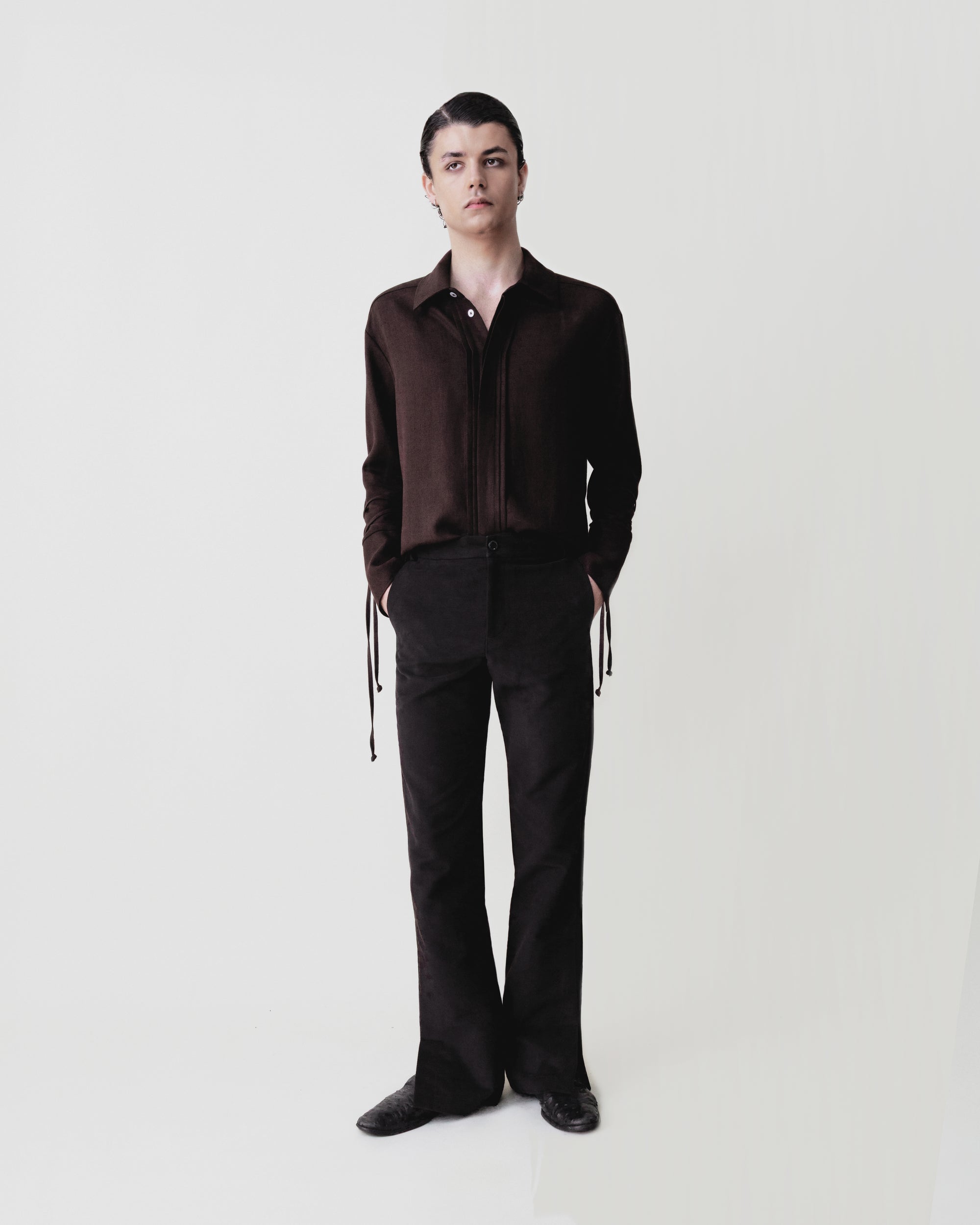 Pintuck Shirt