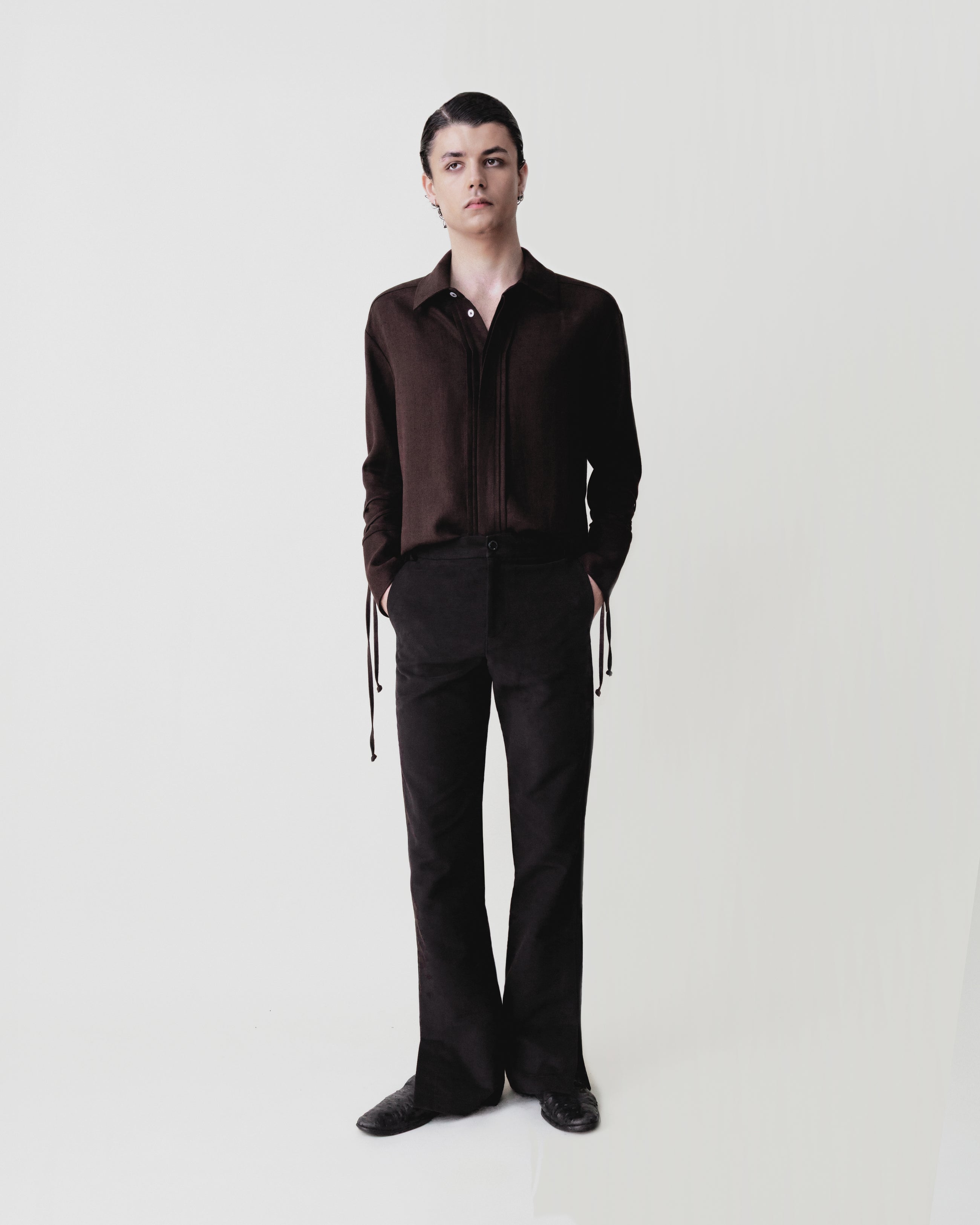 Pintuck Shirt