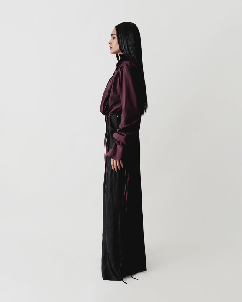 Pintuck Trouser