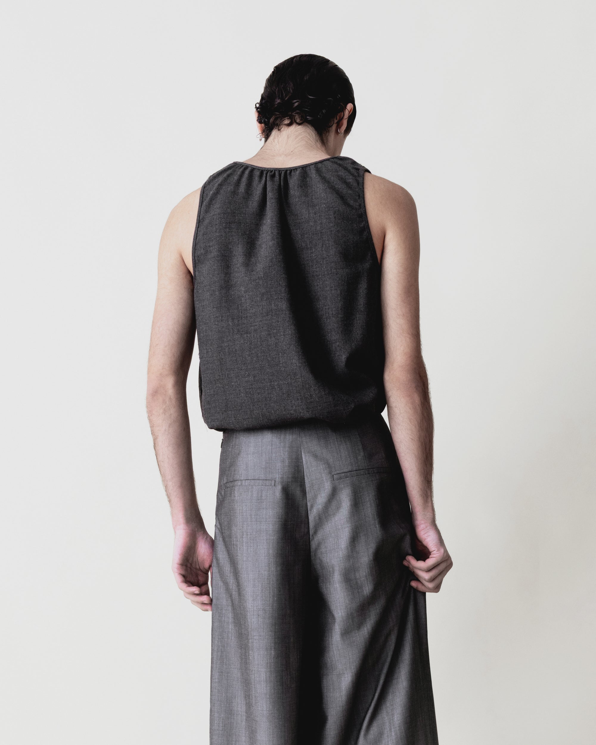 Pintuck Trouser