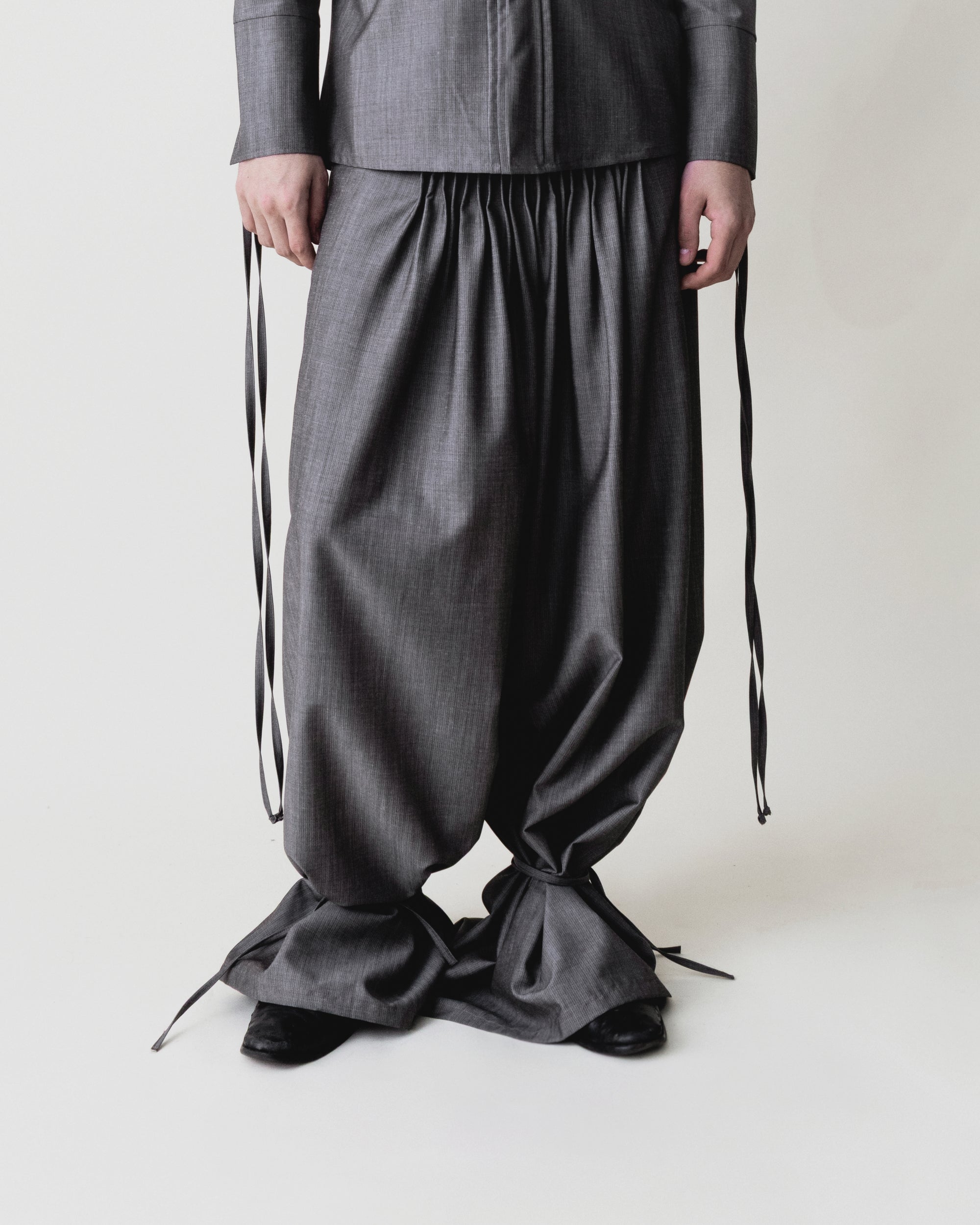 Pintuck Trouser
