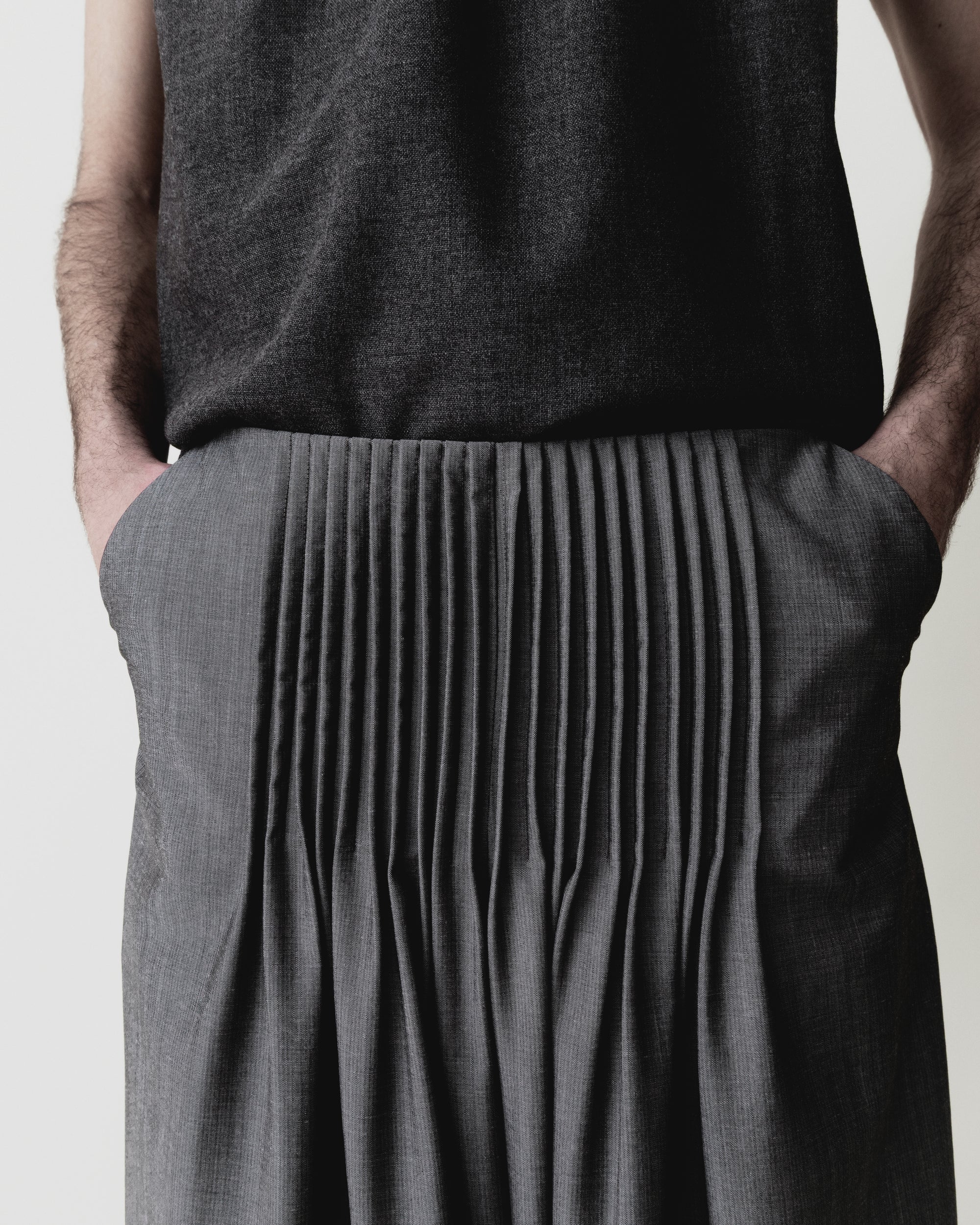 Pintuck Trouser