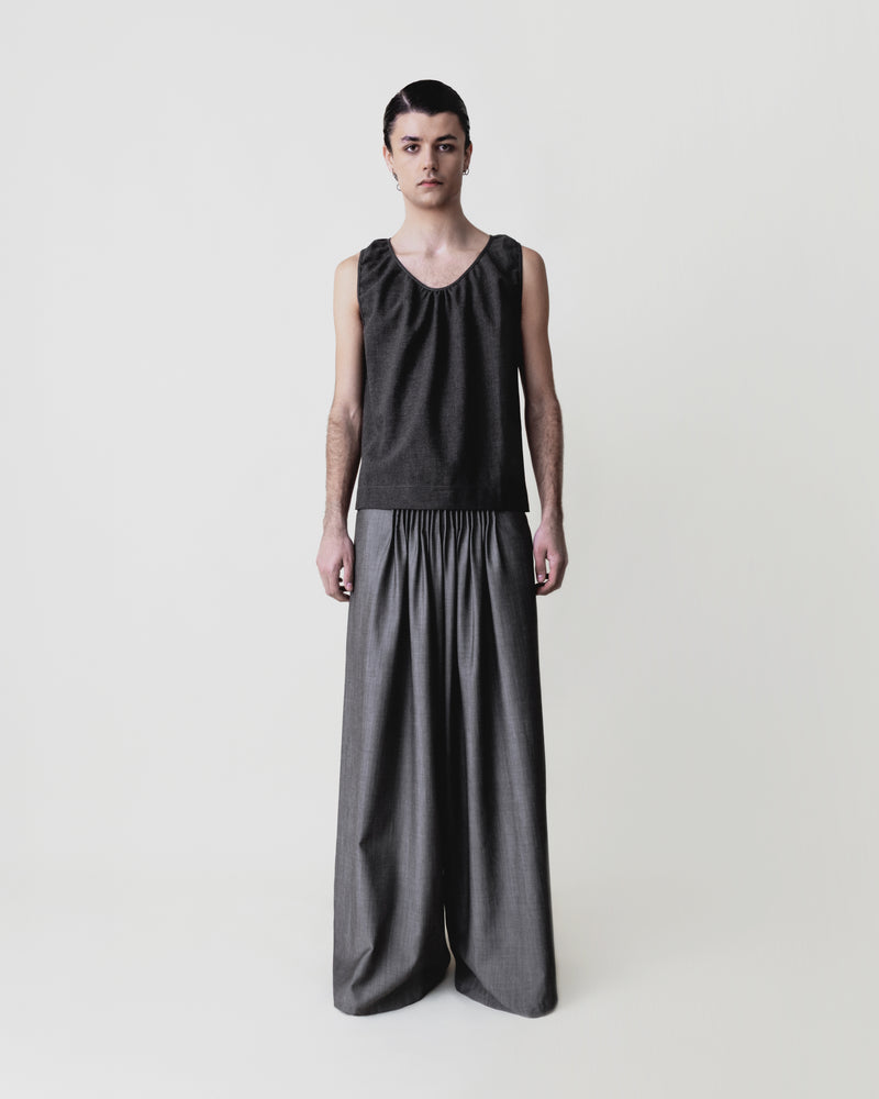 Pintuck Trouser