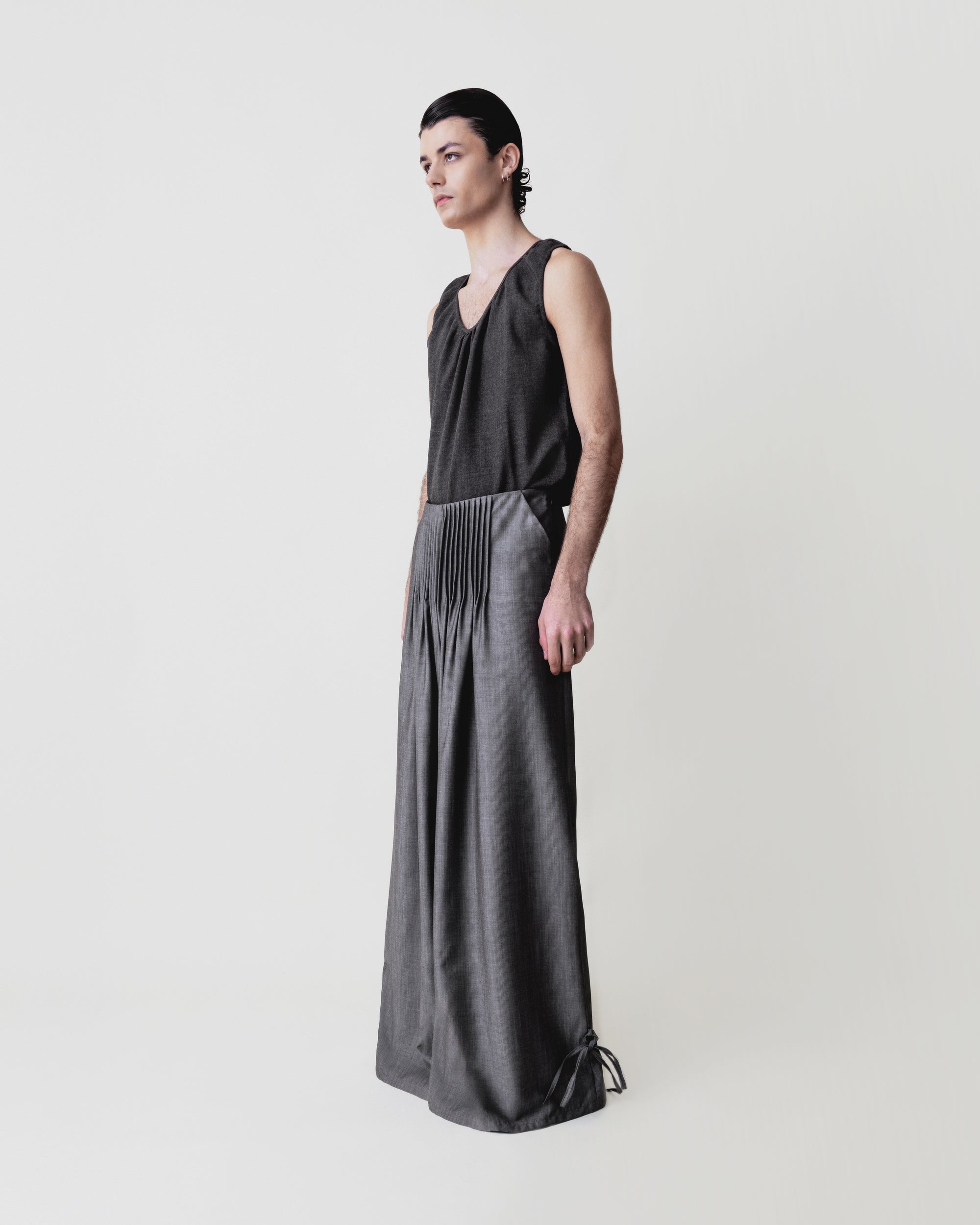 Pintuck Trouser