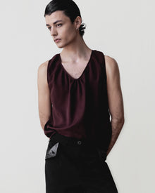 Pleated Wide Trouser