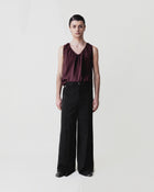 Pleated Wide Trouser