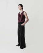 Pleated Wide Trouser