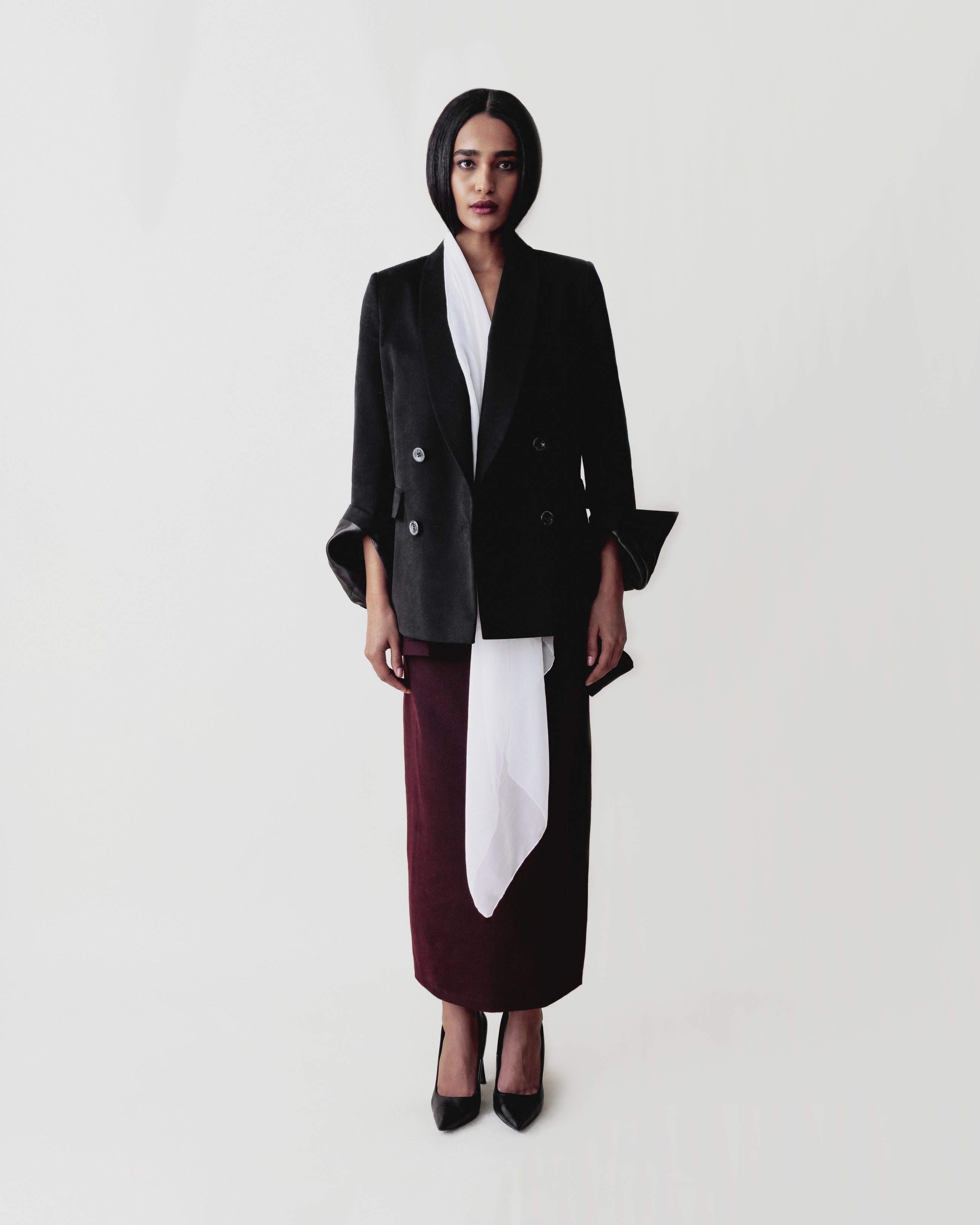 Scarf Blazer