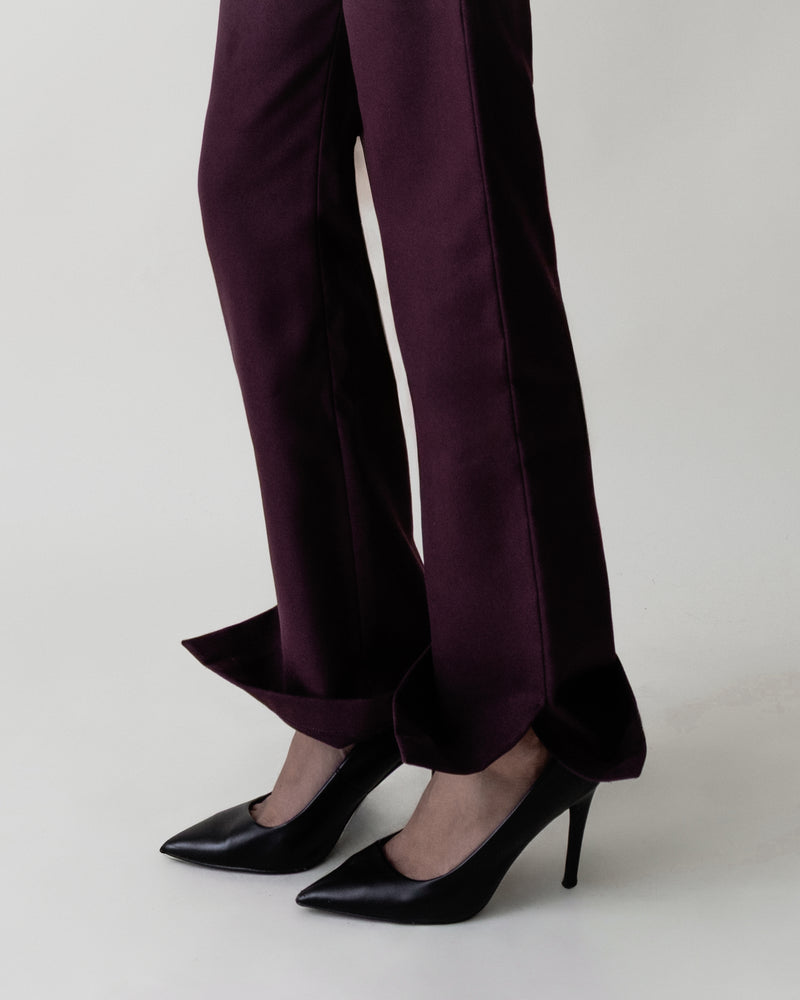 Slit Bootcut Trouser