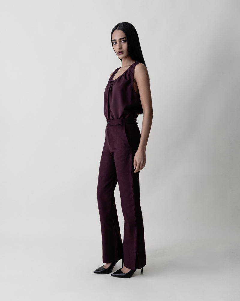 Slit Bootcut Trouser