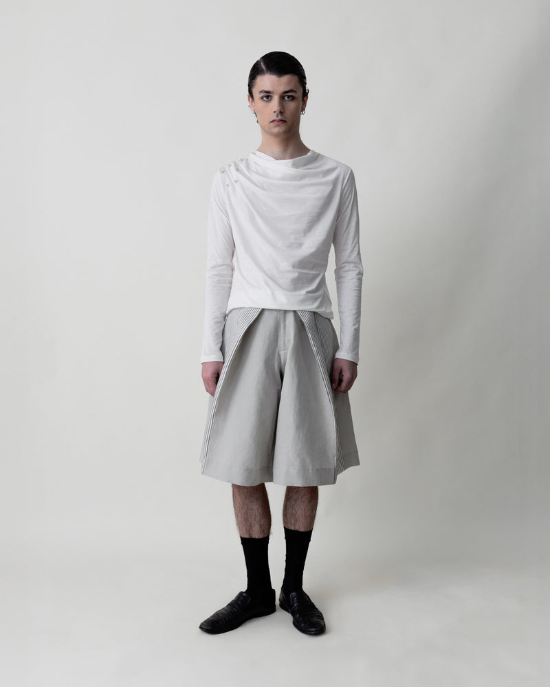 Striped Bermuda Short