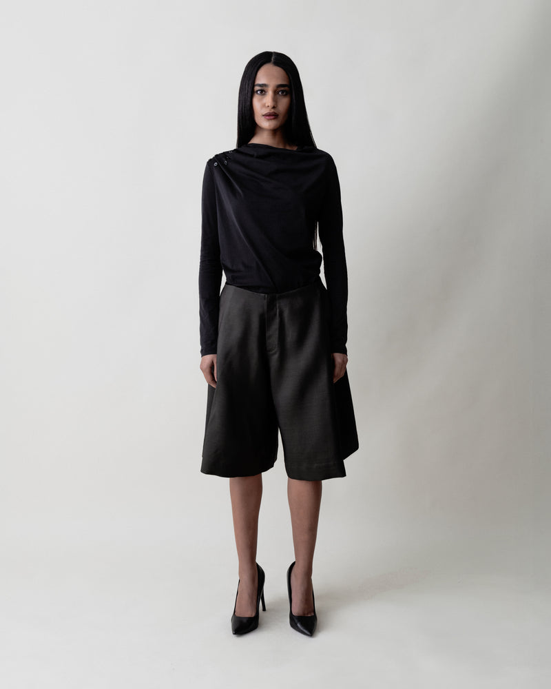 Striped Bermuda Short