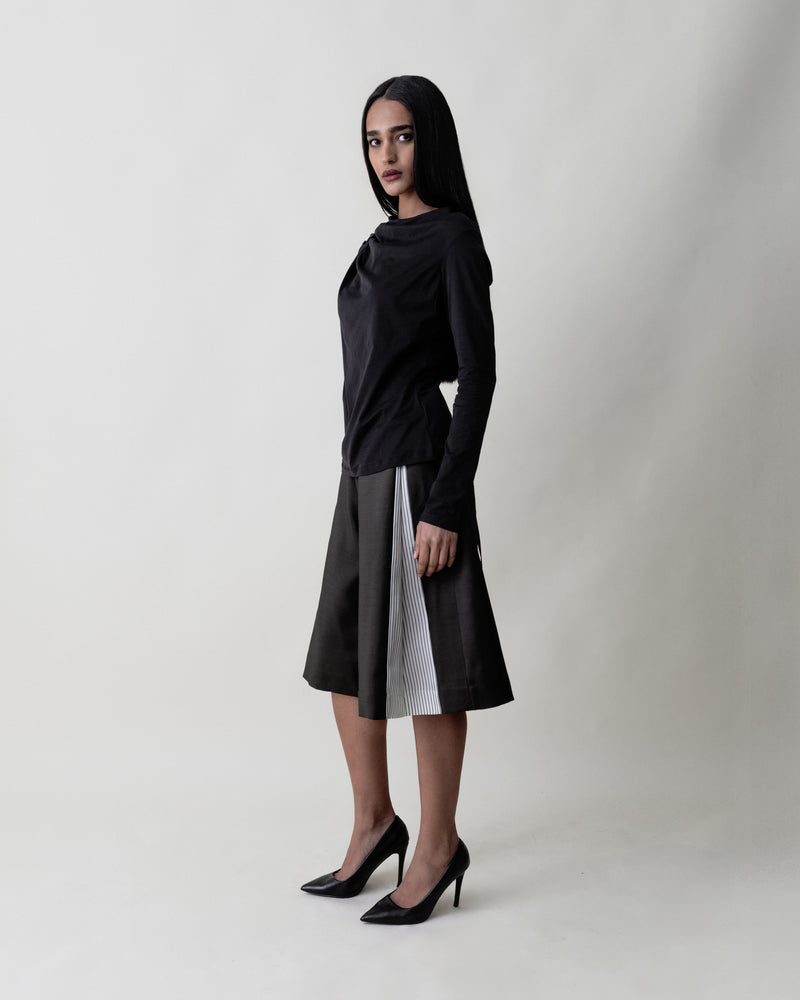 Striped Bermuda Short