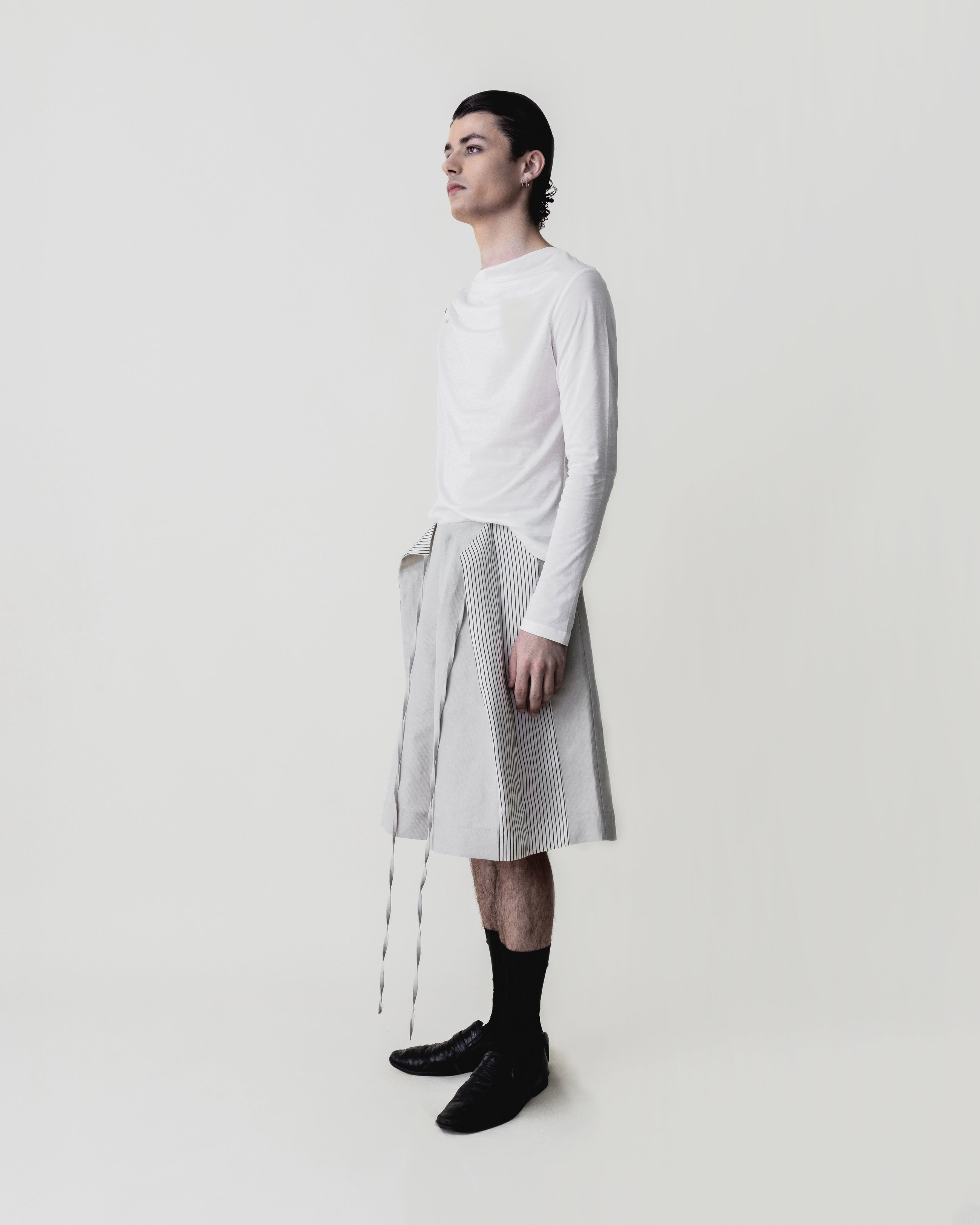 Striped Bermuda Short