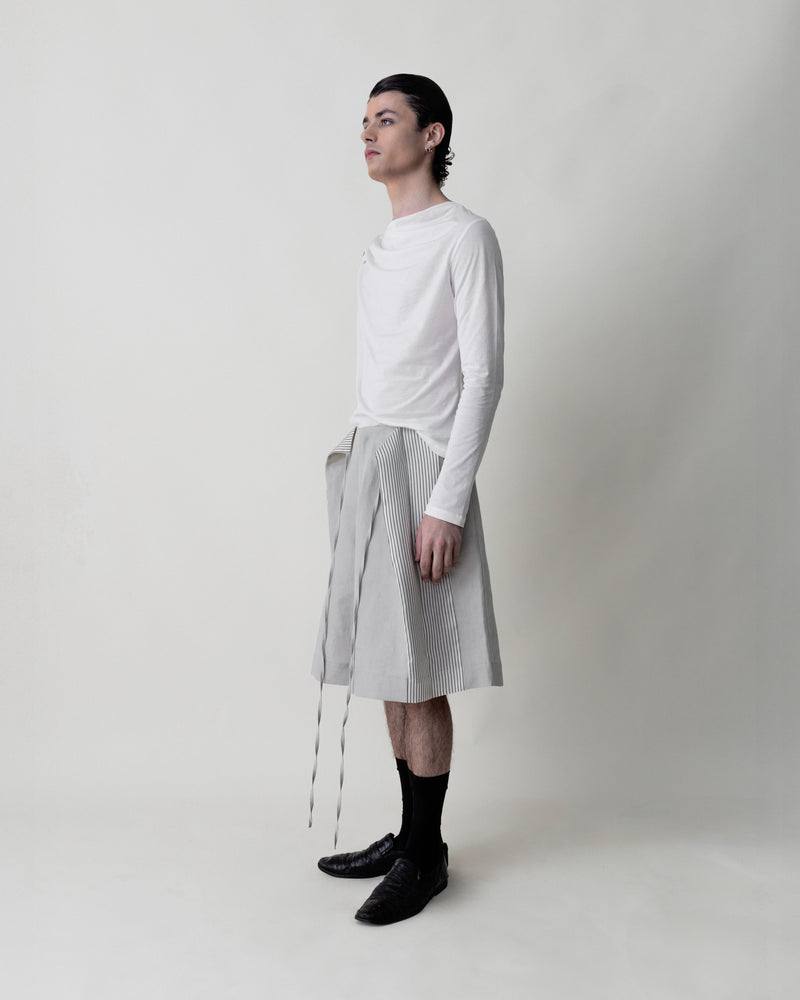 Striped Bermuda Short