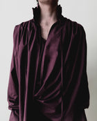 Tangled Wrap Blouse