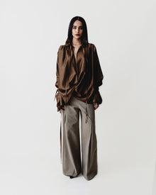 Tangled Wrap Blouse