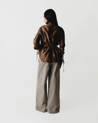 Tangled Wrap Blouse