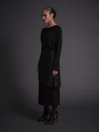 Peeled Dress Skirt Ash