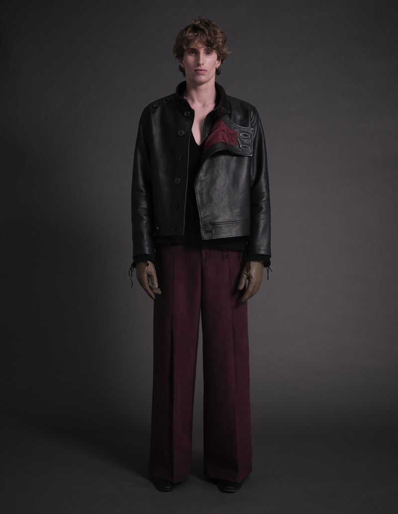 Peeled Leather Jacket