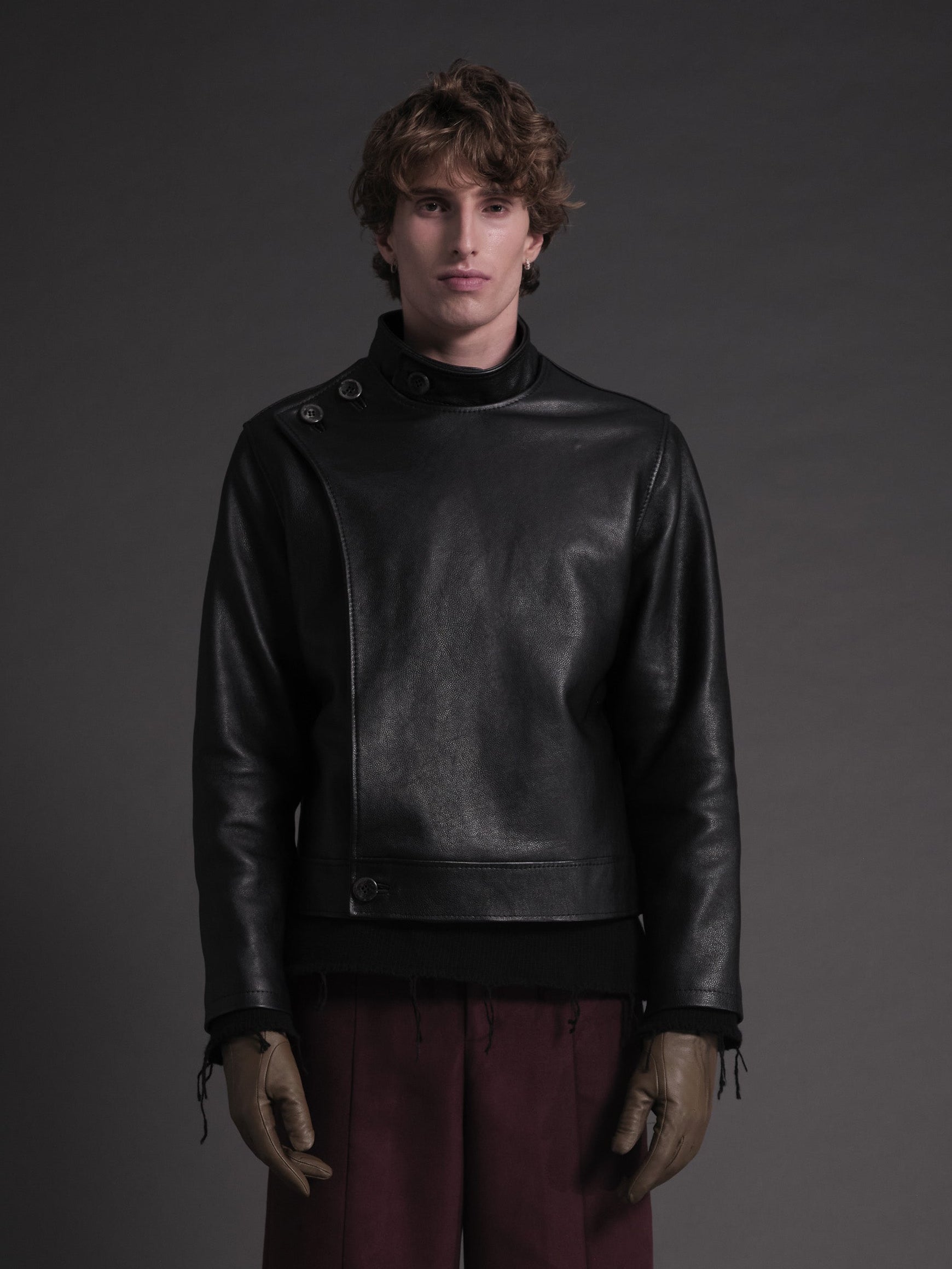 Peeled Leather Jacket
