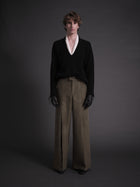 Pleated Wide Trouser