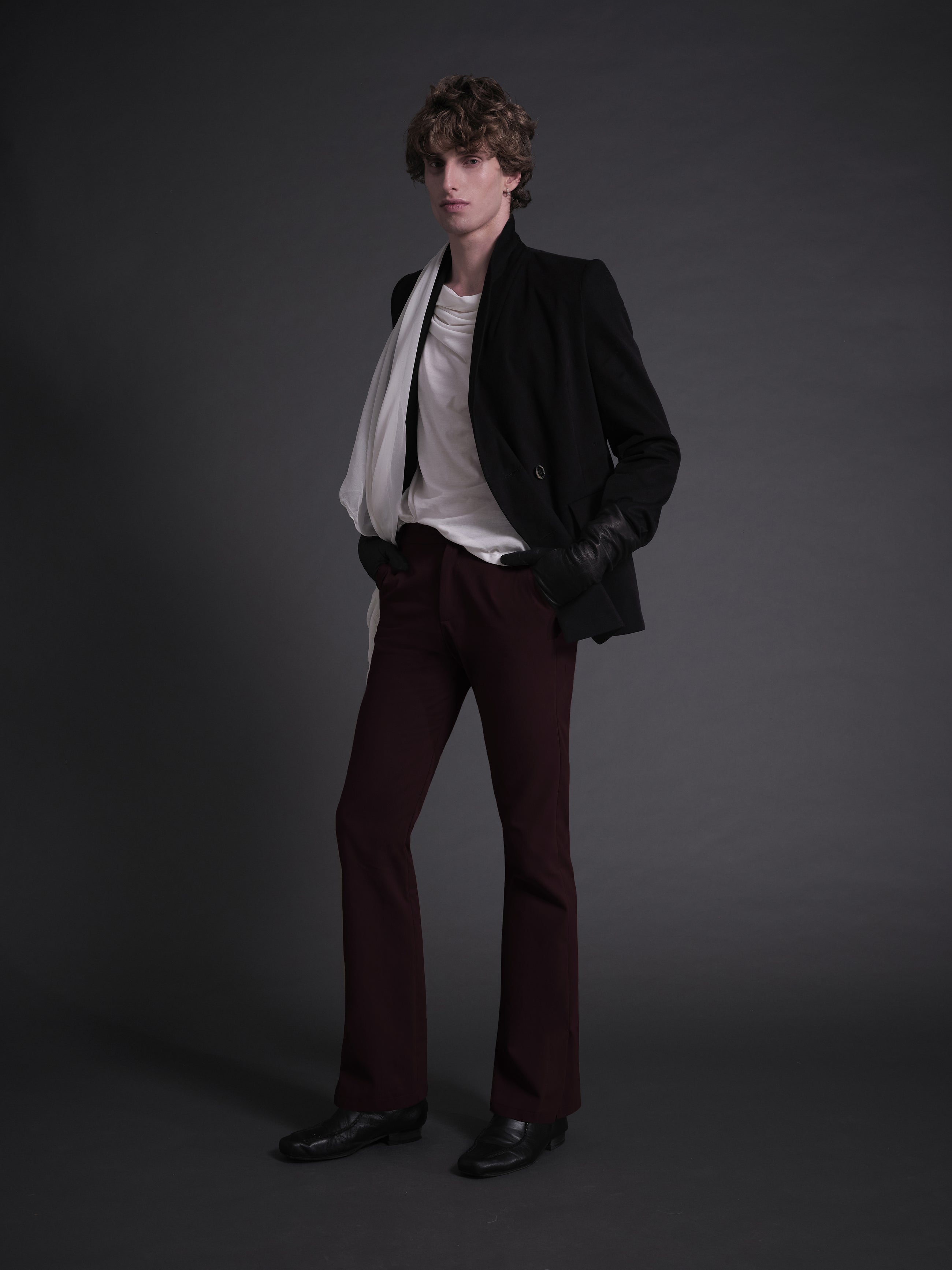 Slit Bootcut Trouser