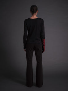 Slit Bootcut Trouser