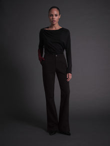 Slit Bootcut Trouser