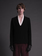 V-Neck Sweater Black